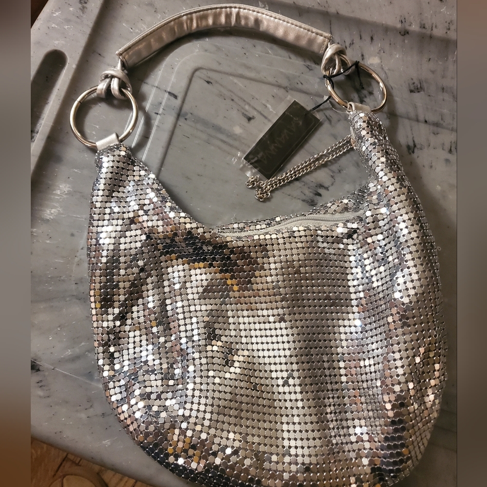 Small shiny pocketbook, Great bag for new years!